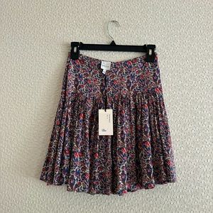 Petite Mendigote Floral Skirt, NEW WITH TAGS